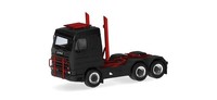 Herpa 316743-002 - 1/87 Scania 143 Streamline Zugmaschine 3Achs (6X4), Schwarz