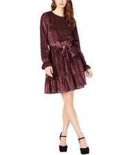 Michael Kors Womens Velvet Mini Dress