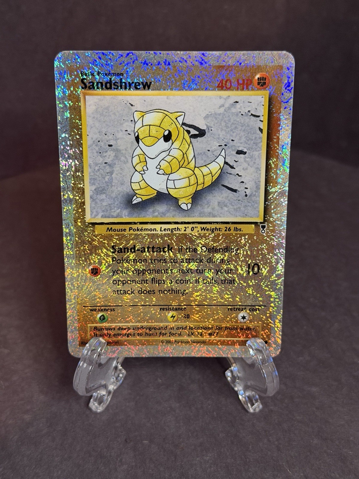 Sandshrew - 91/110 - Legendary Collection - Reverse Holo - NM