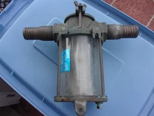 PERKO INBOARD MARINE SEA STRAINER 493/500 bronze 1-1/2" ports with fittings