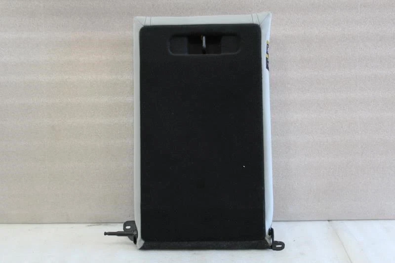 2013 2014 2015 JAGUAR XF RIGHT REAR SEAT BACK REST CUSHION GRAY LEATHER - Image 2 of 4