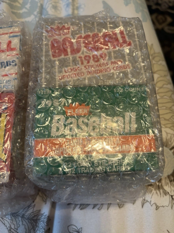 Juego actualizado de béisbol Fleer 1986-1991 lote de 6 juegos bonos Canseco novato Clark Foto 4 de 4