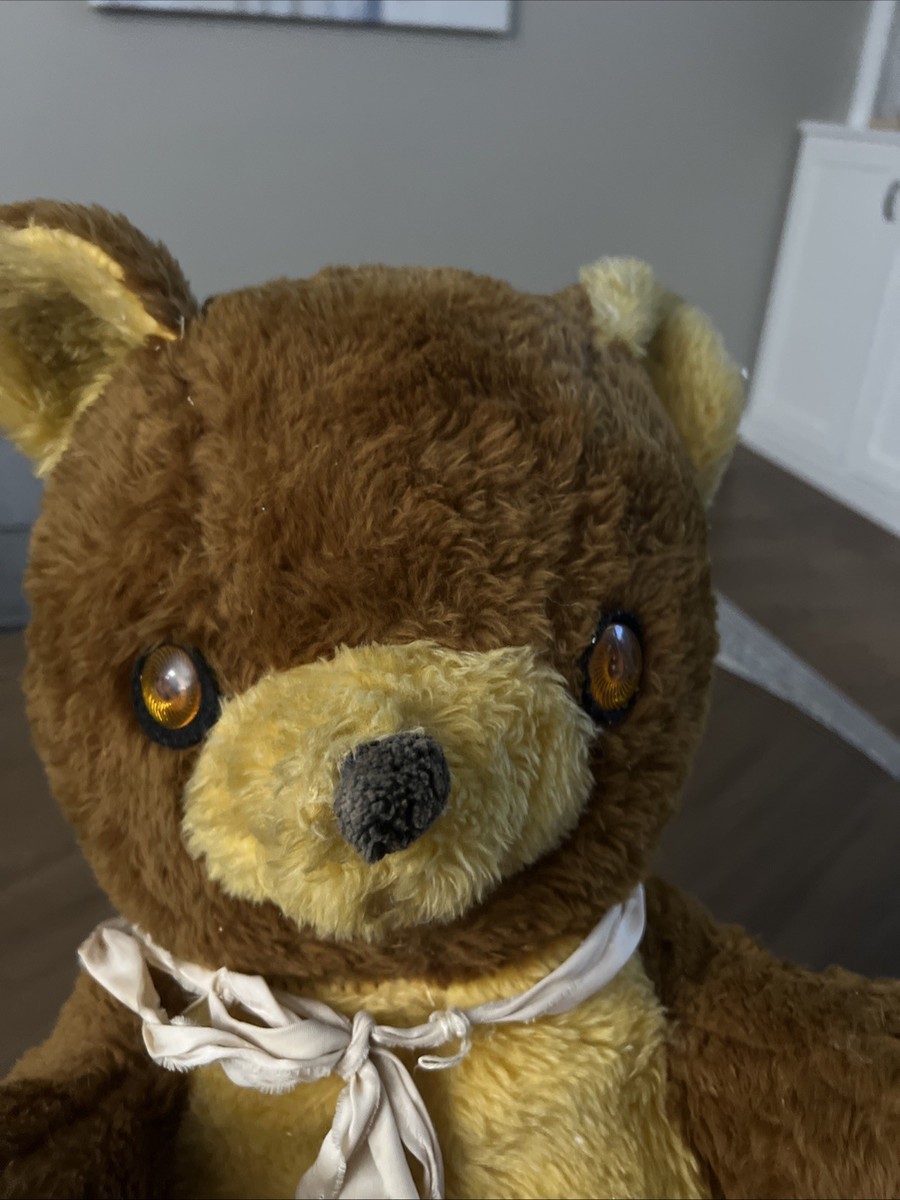 Vintage 1950s A&L Novelty Co Teddy Bear - Commonwealth Tag
