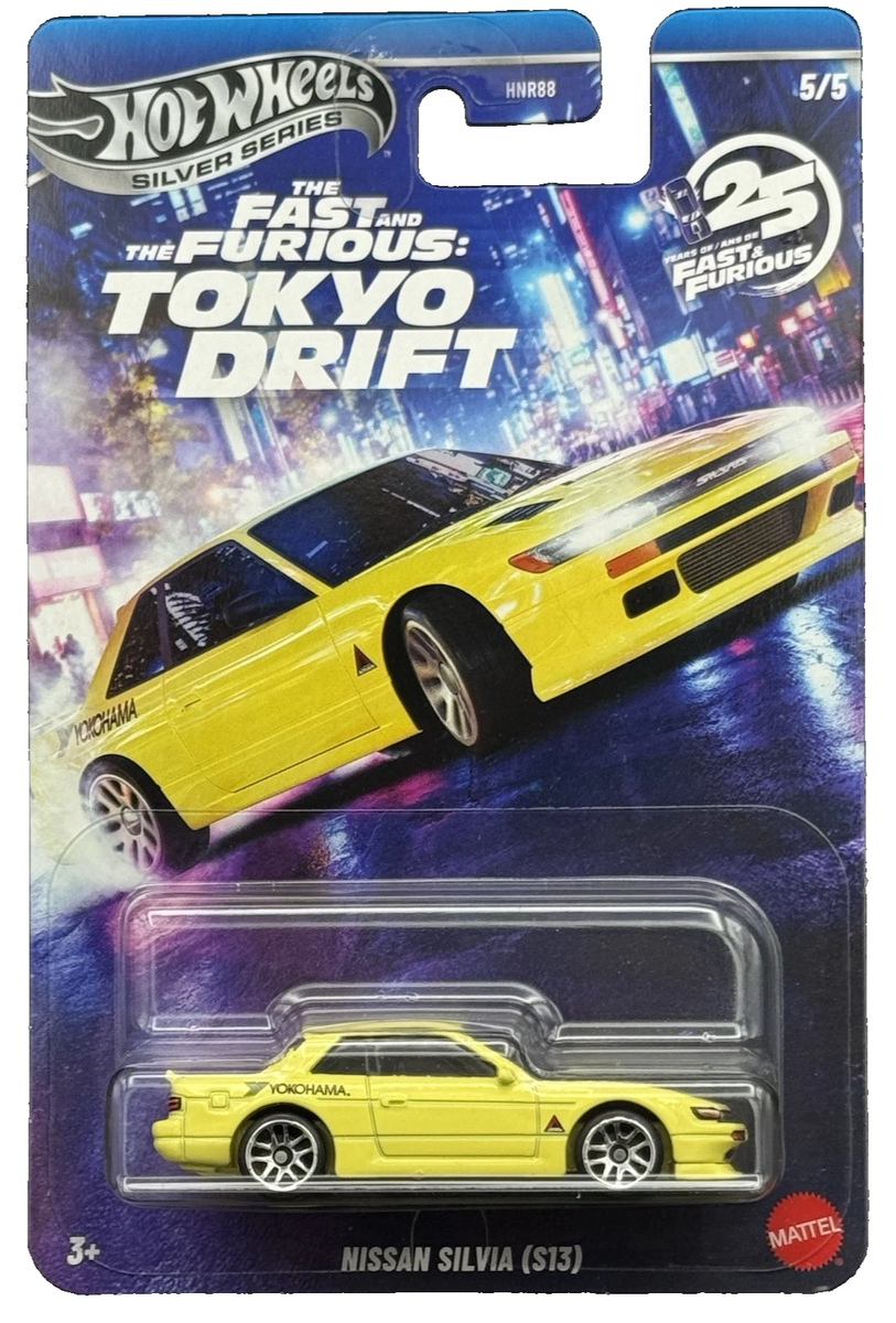 Hot Wheels Silver Series Fast & Furious Tokyo Drift Nissan Silvia
