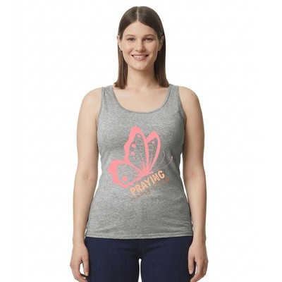 Praying Moms Club Damen Trägershirt Tanktop christliche Mama Muttertag Geschenk für sie