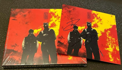 TWENTY ONE PILOTS - SEALED CLANCY CD & HAND SIGNED ART CARD BY JOSH & TYLER