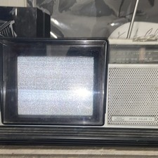 Sears AC/DC Vintage Portable Color TV Retro Television