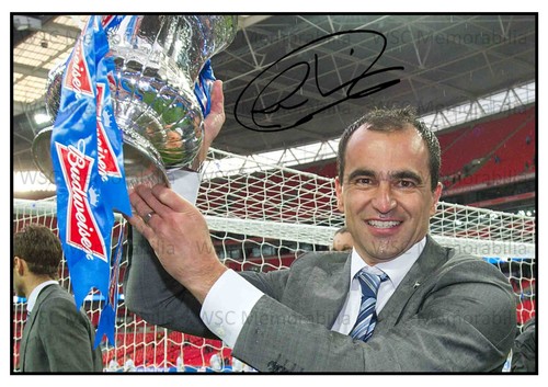 11029. Roberto Martinez Signed Pictures (A4 Prints) Swansea Wigan Portugal etc.