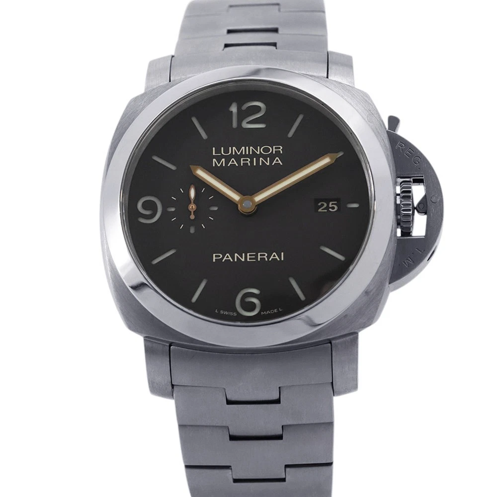 Panerai — PANERAI Luminor Marina 1950 3 Days 44mm TI Brown Dial PAM00352