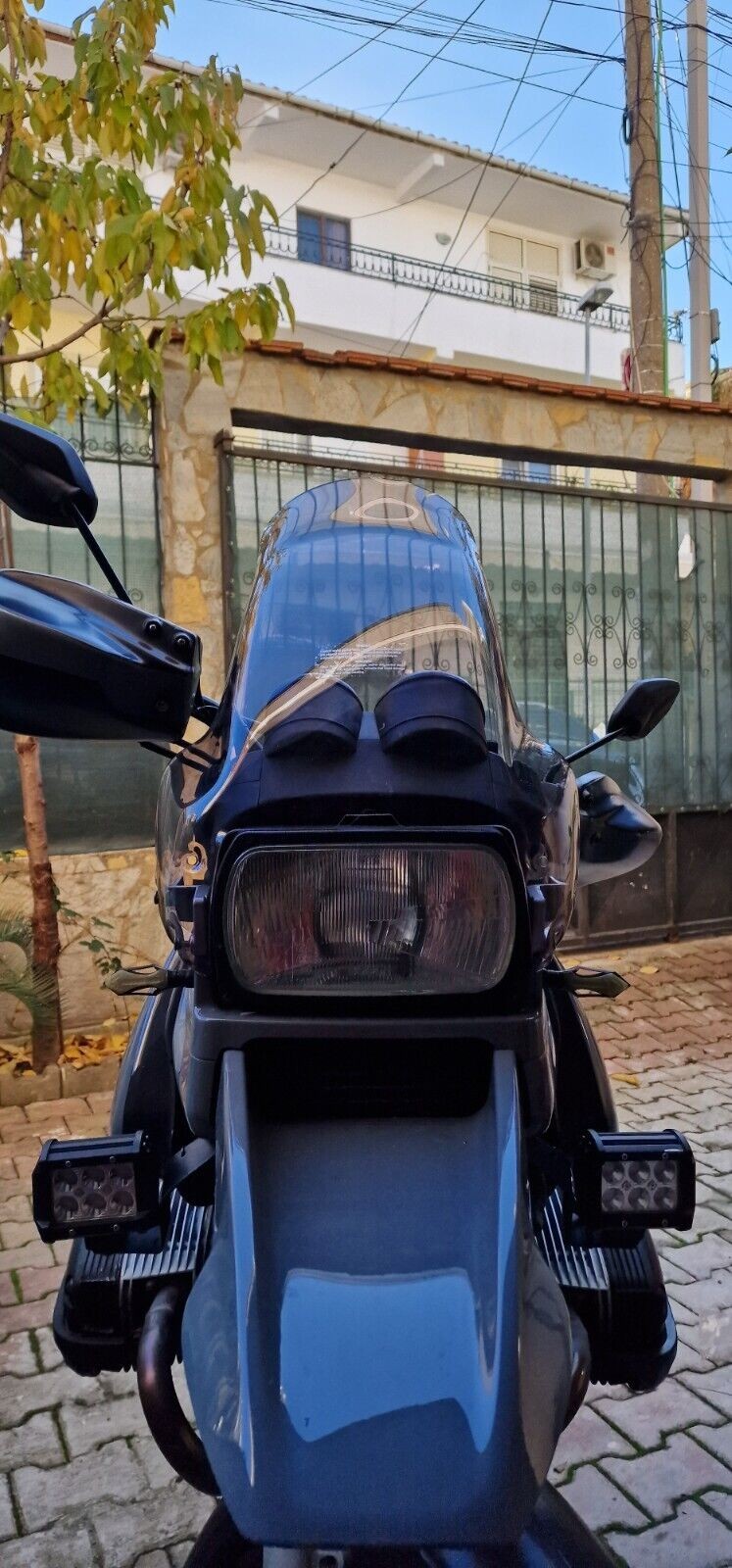 BMW R 1100 GS (1994-1999) Touring Screen Tall Flip Wide Windshield Transparent