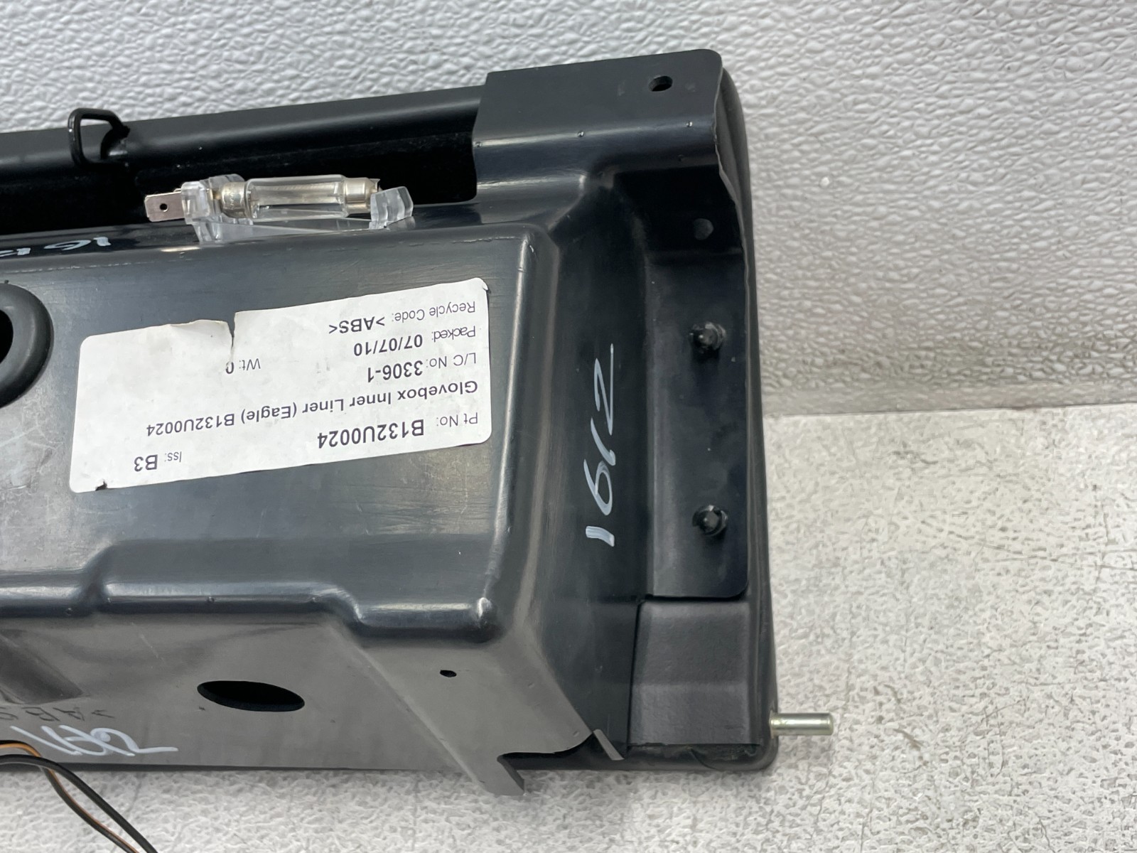 10 11 12 13 14 Lotus Evora Dashboard Glovebox Storage Compartment Black 1612 OEM