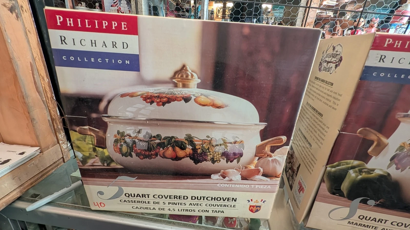 TABLETOPS UNLIMITED 3-Quart Covered Casserole + 8qt stockpot NIB