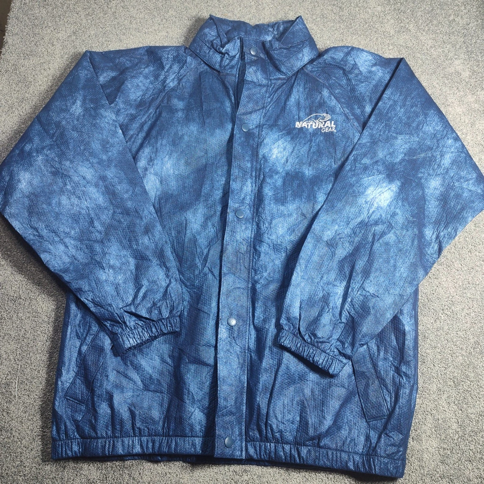 Natural Gear Blue Lightweight Rain Jacket Set Top & Bottom Outdoor Size M
Opens in a new window or t