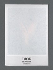 Advertising card - advertising card - Dior Homme Intense by Christian Dior