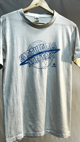 90s Earth Girls Are Easy Alien Comedy Movie Promo T 1990s vintage concert t-shirt, vintage, single stitch, B+ condition