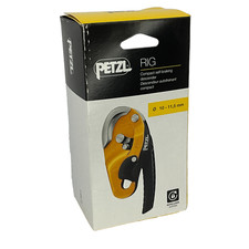 New Petzl Rig Self-Braking Descender Works With 10mm-11.5mm Ropes