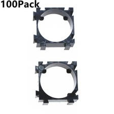 18650 Cylindrical Battery Holder Lithium Batteries Bracket Support 100Pcs/Set E