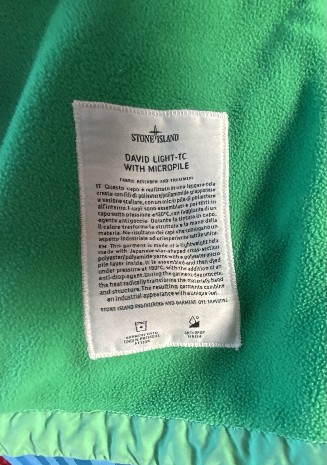 Stone Island David Light TC Vest Gilet Micropile Bodywarmer Men’s Large RRP£850 image 5