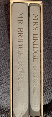 Evan S. Connell / Mr Bridge + Mrs Bridge Two volumes in slipcase VG HC