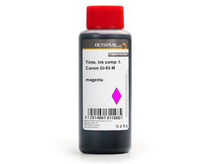 Nachfülltinte für Canon GI-53 M Pixma G 550, G 650 MegaTank magenta 100 ml