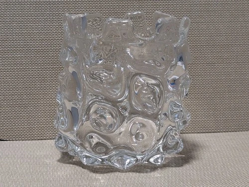 Vintage Venetian Murano Mugnoni Ercole Barovier  Art Glass Vase Bowl