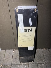 Nuovissimo scaffale IKEA BESTA 22x6 1/4" (56x16 cm) nero marrone 802.955.26