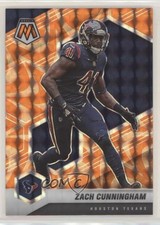 2021 Panini Mosaic Reactive Orange Mosaic Prizm Zach Cunningham #87 4a0