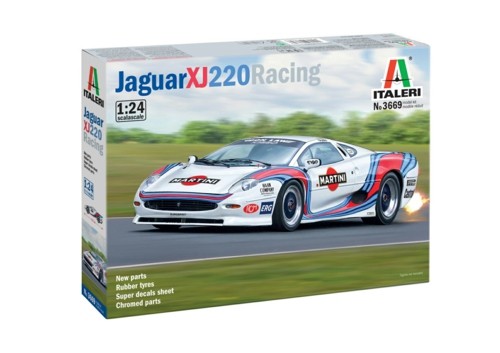 ITALERI 1/24 JAGUAR XJ 220 RACE CAR (PLASTIC KIT) 3669
