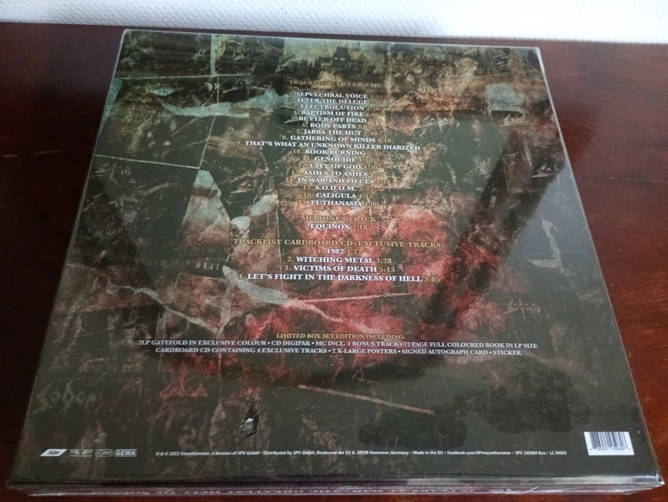 Sodom - 40 Years at War - Hell Of Sodom - Limited Vinyl Box Edition LP & CD NEU! - Bild 3 von 4