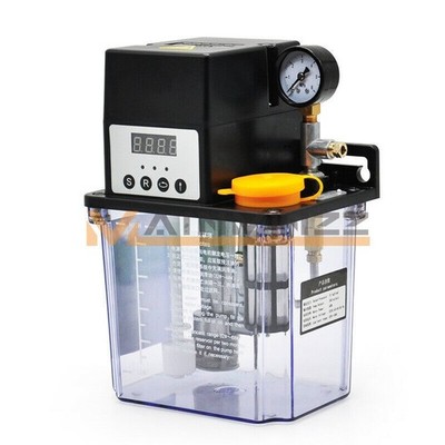 1PCS NEW 220V 2L Automatic Lubrication Pump CNC Digital Electronic Timer Oiler #