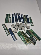Cpu And Ram Mixed Lot Intel Amd