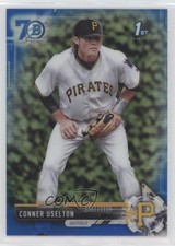 2017 Bowman Draft Chrome Blue Refractor 70th Anniversary Conner Uselton 12dm