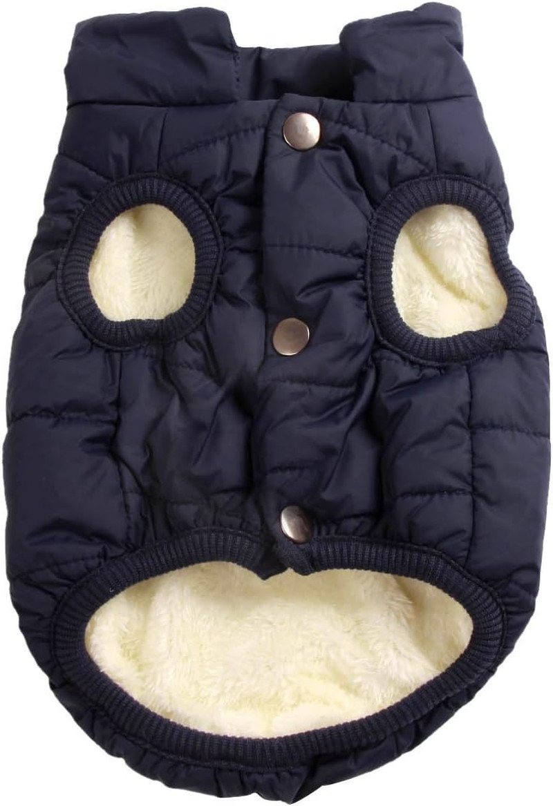 Cappottino Cane Pile Morbido | Giacca Invernale 2 Strati Super Calda