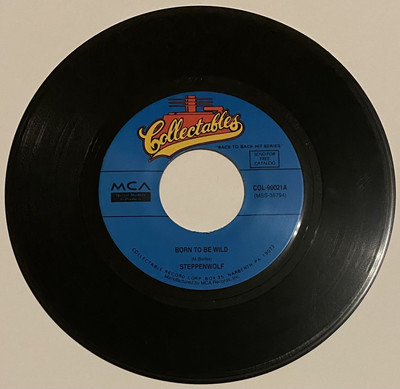 Steppenwolf '' Born to Be Wild / Magic Carpet Ride ''  45 vinyl record 7 