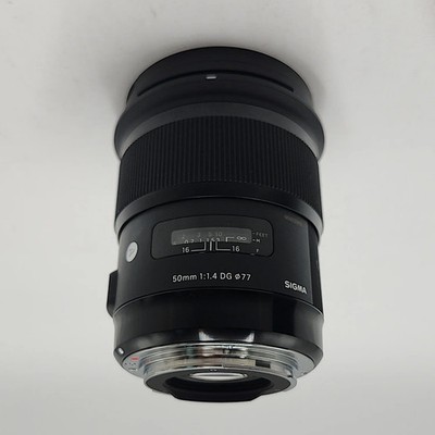 Sigma DG HSM 50mm f/1.4 DSLR For Nikon F Mount Auto & Manual Lens