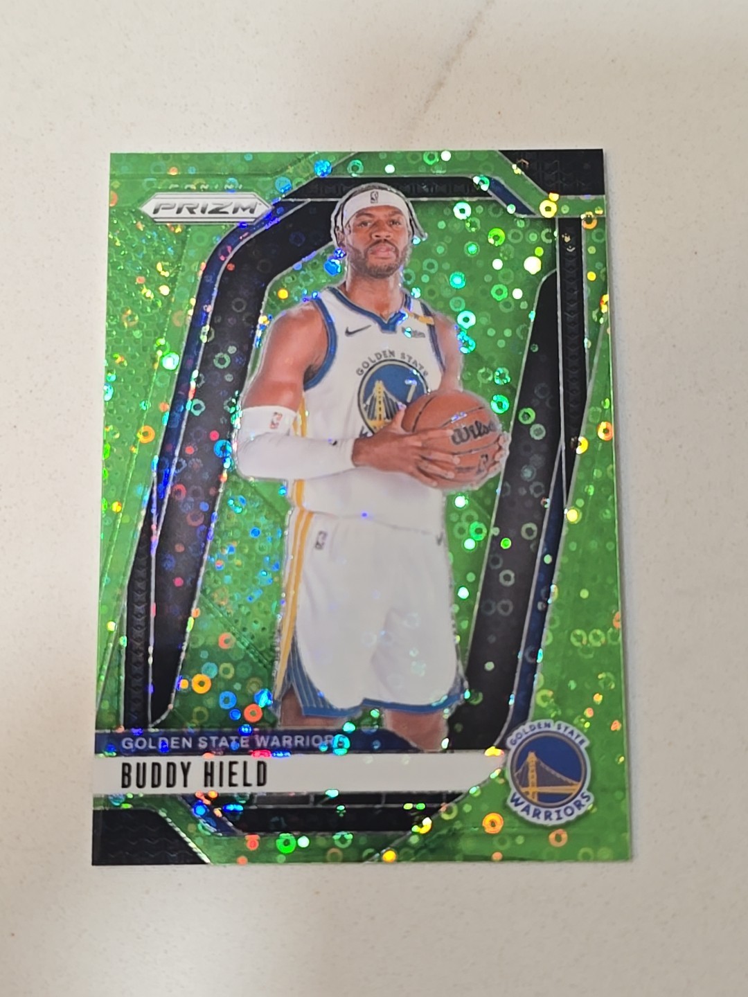 2024-25 PANINI PRIZM BASKETBALL FAST BREAK BUDDY HIELD /5 NEON GREEN PS2..