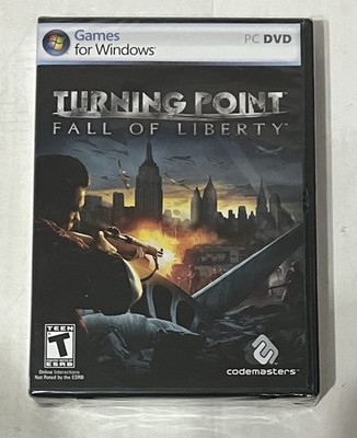 TURNING POINT FALL OF LIBERTY PC GAME BRAND NEW SEALED