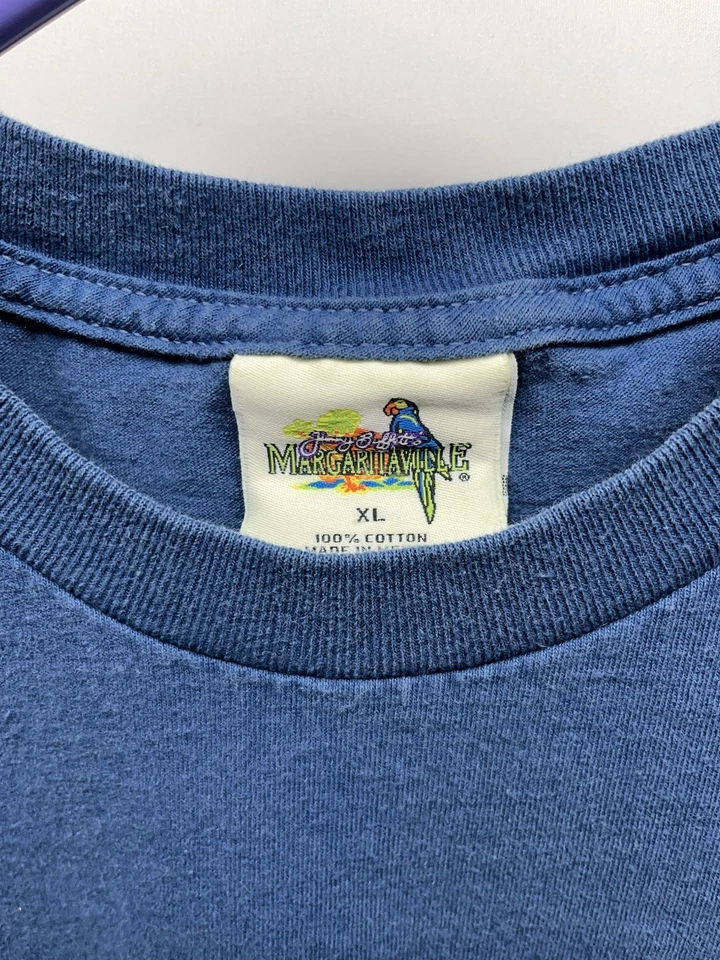 Camiseta De Colección Jimmy Buffett Margaritaville Cabeza de Loro XL ¡ENVÍO RÁPIDO! Foto 3 de 4