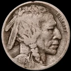 1916 Buffalo Nickel - Better Date Scarce *4938
