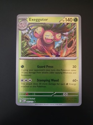 Pokemon TCG * Mega Evolution * 5/132 Exeggutor REVERSE HOLO UNCOMMON * FRESH PK