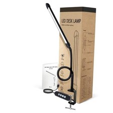 LED Desk Lamp with Clamp, Clamp Light with Adjustable Color Modes, Clip on