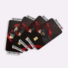 4 Pack Michael Myers Halloween Credit Debit Card Sticker Vinyl Decal Skin Horror