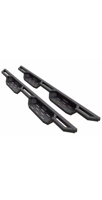 APS Black Square Tube Drop Style Nerf Bars