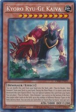 Yugioh! Kyoro Ryu-Ge Kaiva - CRBR-EN031 - Collector's Rare - 1st Edition Near Mi