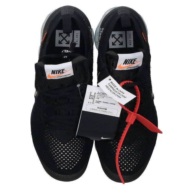Nike Off White  AIR VAPORMAX FLYKNIT AA3831 001 26.5cm thumbnail 4