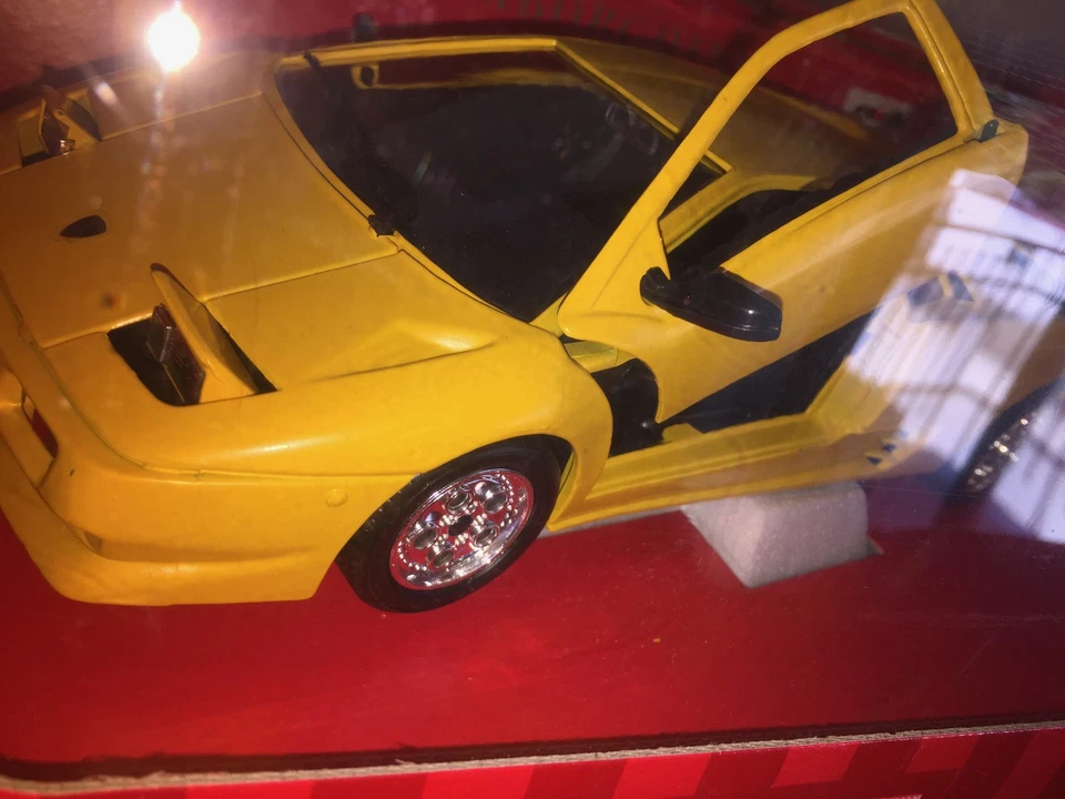Tonka / Polistil 1:18 LAMBORGHINI DIABLO GIALLA in Metallo MIB - Immagine 3 di 4