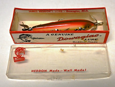 Vintage Heddon Dowagiac Minnow 150 RB Rainbow...