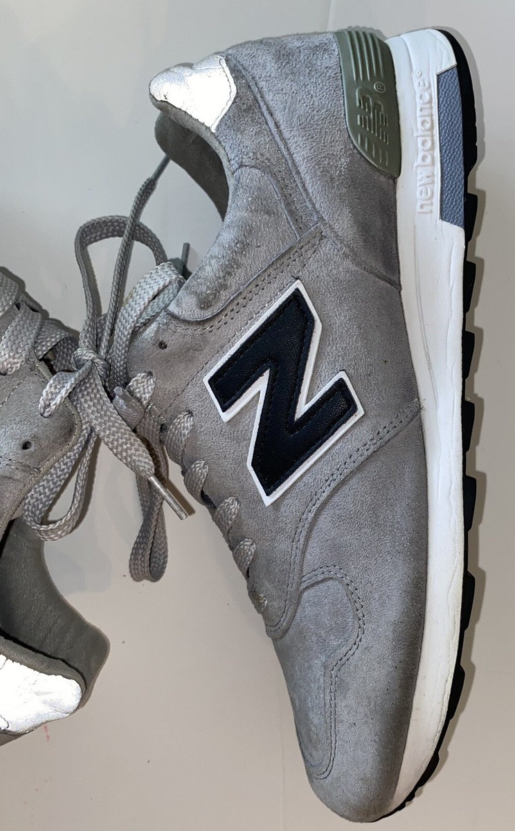New Balance x J.Crew 1400 Men's Gray Suede Running Shoes New Balance x J.Crew 1400 Men's Gray Suede Running Shoes