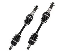 2 New Front CV Axles Fit Yamaha Grizzly 350 IRS, Grizzly 450, Big Bear 400 IRS