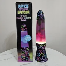 Rock Your Room 18 inch Rocket Volcano Lamp